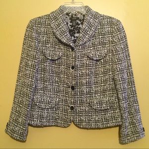 ALFANI BLAZER W/ LOOK OF TWEED SIZE 12